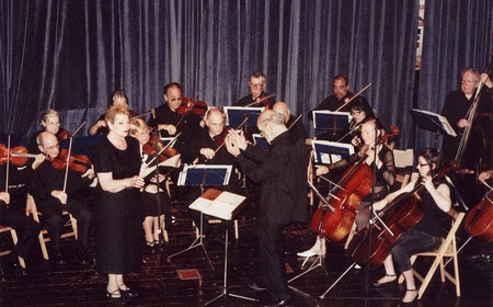 Conducting the orchestra "Amics dels clàssics"