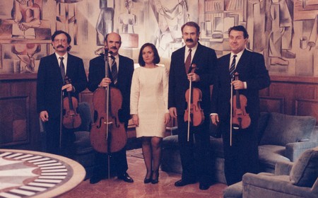 Quartett Gaudí und die pianist Assumpta Coma